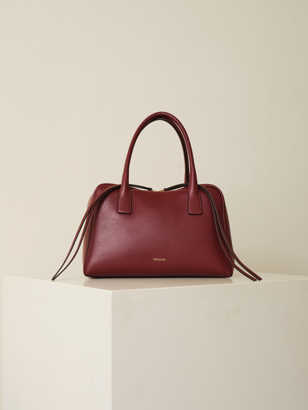 Bowling Bag Medium Burgundy